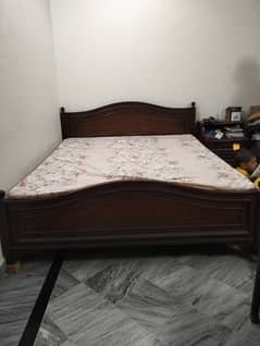Double bed . . Wood