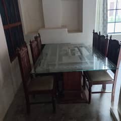 Dinning table 6 chairs