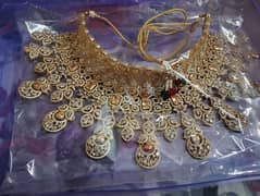 beautiful and elegant bridal jewellery for walima or nikha ceremony