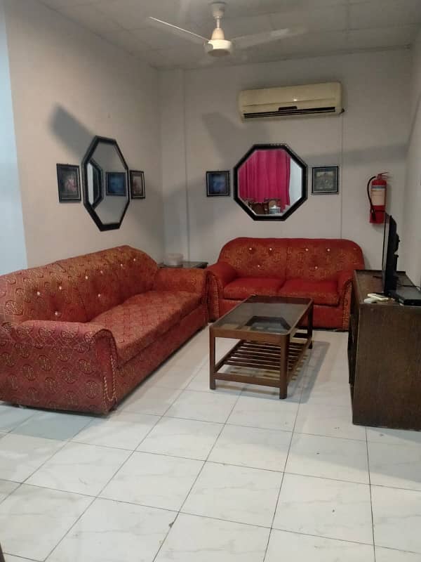Fully Furnished Flat Available For Short Guests Stay!! Daily Rent 13K. 7