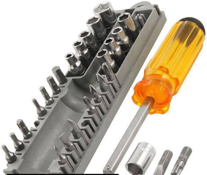 spare parts 28 pieces screw driver bit set free cod 2