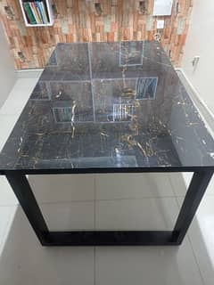Elegant Table with Marble look top