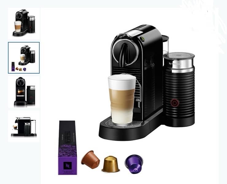 Nespresso CitiZ And Milk Coffee Machine, Black 2