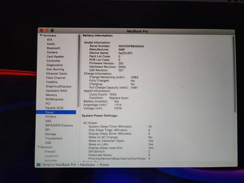 MacBook Pro 2010 15 Inches 6