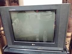 Black LG Flatron 17" inch Tv For sale