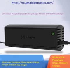 Lithium Iron Phosphate Lifepo4 Battery Charger 72V 10A 87.6V