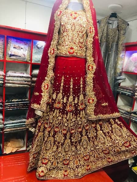 Bridal Dress|Wedding Lehnga|Barat Lehnga For Bride 3