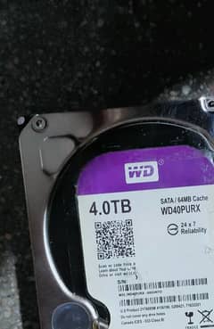 4TB WD Hard Disk 100% Health