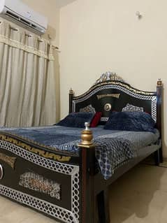 king Size, Just Like New, used very Carefully. without Mattress