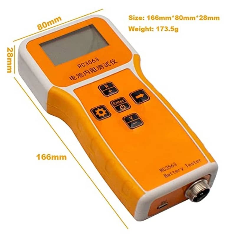 RC3563 Battery Internal Resistance Lithium LifePo4  Lead Cell Tester 2