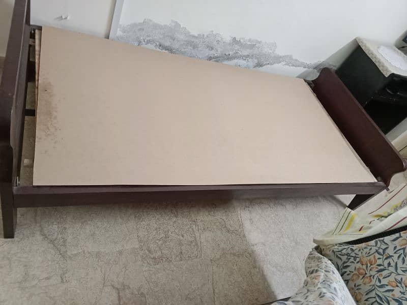 Handcrafted Single Bed for Sale Perfect Condition,  Price, Negotiable! 2