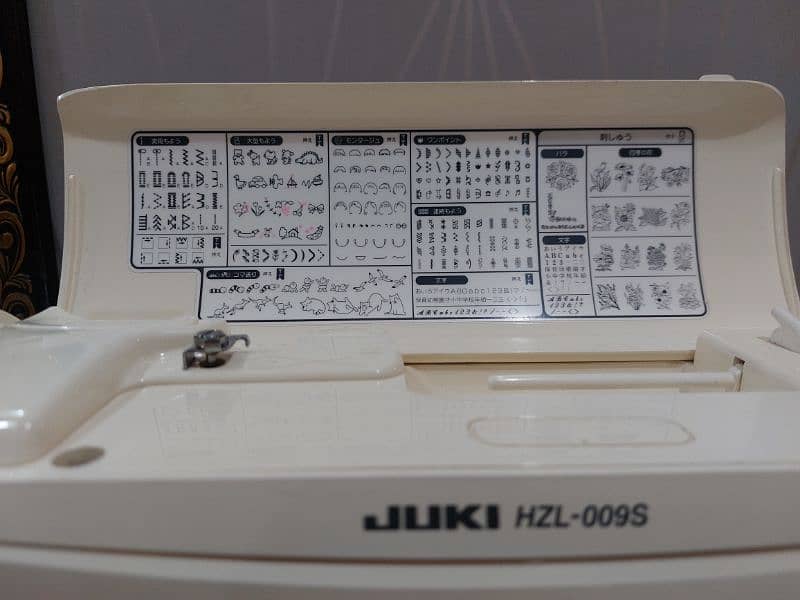 juki hzl- 009s/embroidery machine/sewing machine 1