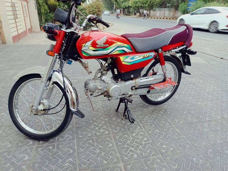 (03471442340)   Honda CD70 2023 7