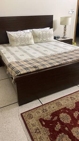 king size bed set with Mattress 1