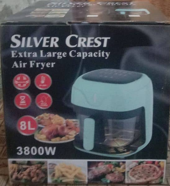 Silver Crist Air Fryer Extra Large 0