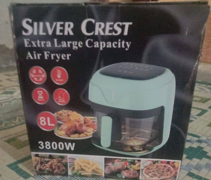 Silver Crist Air Fryer Extra Large 1