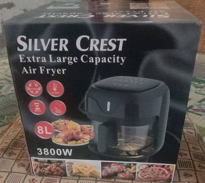 Silver Crist Air Fryer Extra Large 5