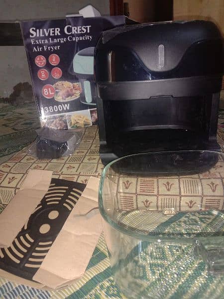 Silver Crist Air Fryer Extra Large 7