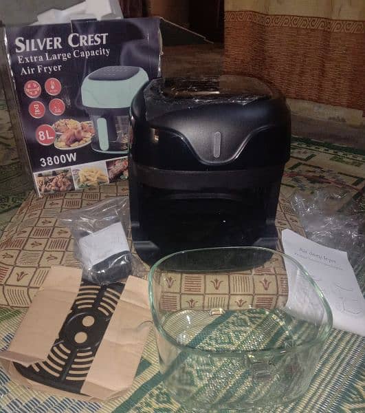 Silver Crist Air Fryer Extra Large 8