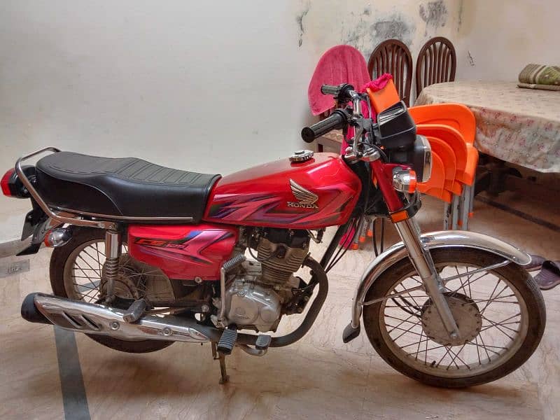 single handed use CG 125 Honda total genuine 0