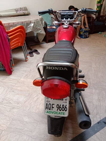 single handed use CG 125 Honda total genuine 1