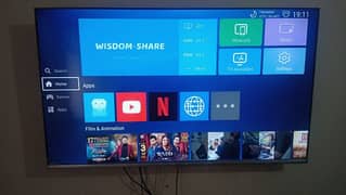 Smart Android QLED  TV 0