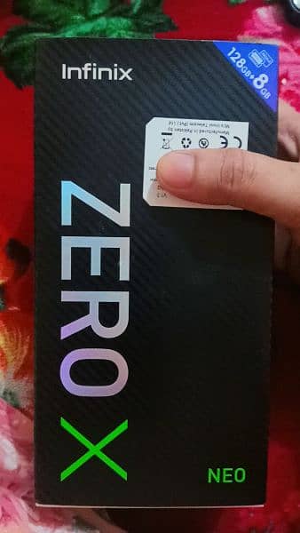 infinix zero X Neo 128gb+8gb 5