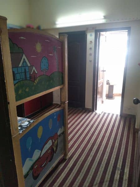 2 bed DD flat in prime location nazimabad. 1 11