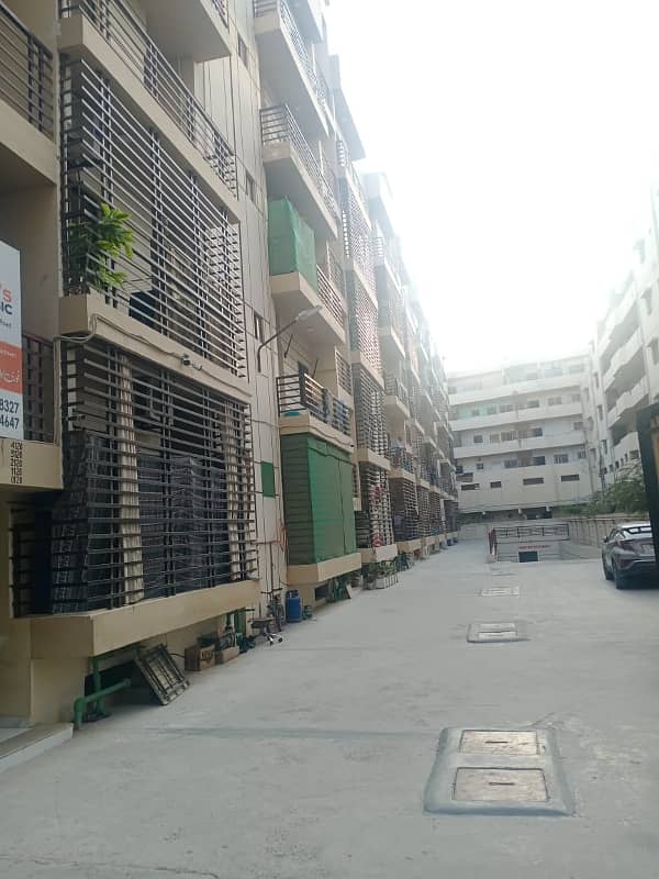 BRAND NEW 3 BED-DD (3RD FLOOR) FLAT AVAILABLE FOR RENT IN KINGS COTTAGES (PH-II) BLOCK-7 GULISTAN-E-JAUHAR 29