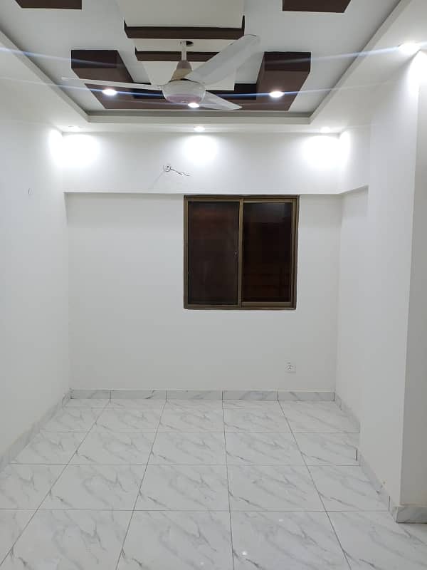BRAND NEW VVIP 3BED-DD (GROUND FLOOR) WEST OPEN FLAT AVAILABLE FOR SALE IN KINGS COTTAGES (PH-II) BLOCK-7 GULISTAN-E-JAUHAR 2