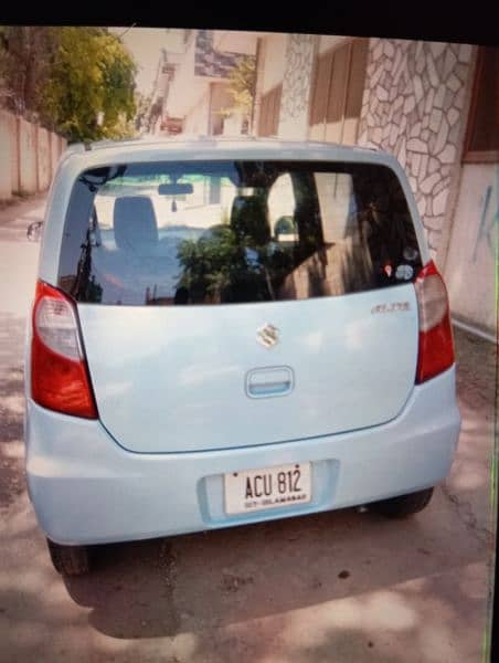 Suzuki Alto 2013 Islamabad Number 3