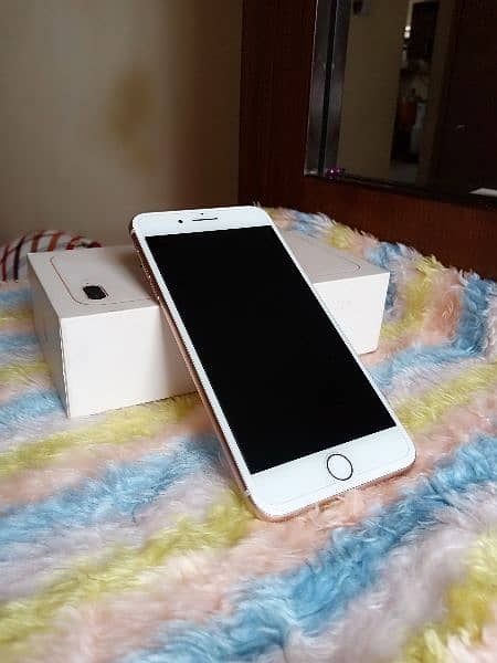 Iphone 8plus golden colour for sale condition 10/10 1