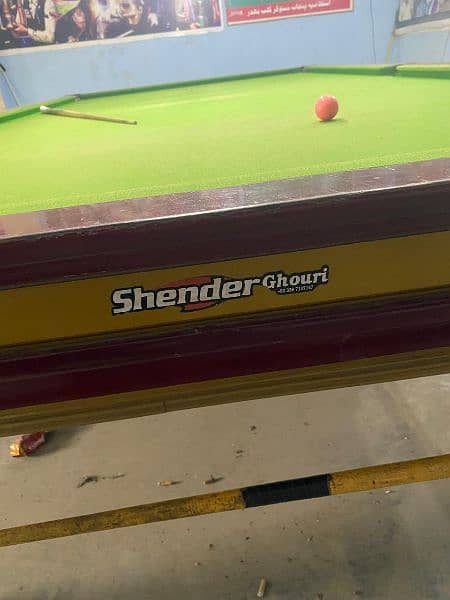 Shender Snooker table 6\12 | Or Snooker Table 5\10 1