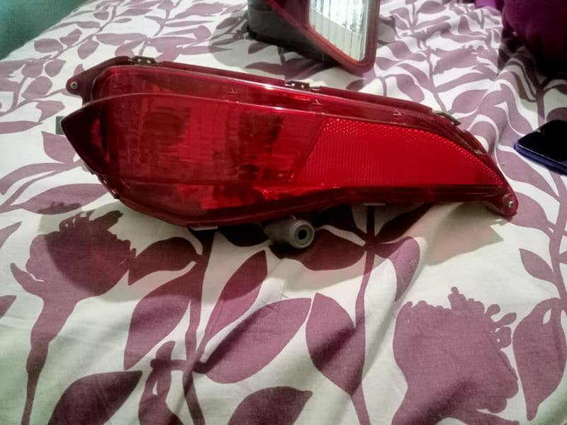 Toyota Yaris back bumper back reflector  japani. 1