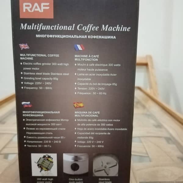 RAF origional grinder stainless steel 4