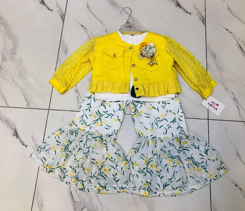 Branded Summer Dress for Kids|Kids Clothes|4to 8year 0