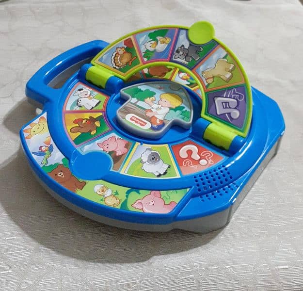 Fisher price toy "World of Animals see n say" 1