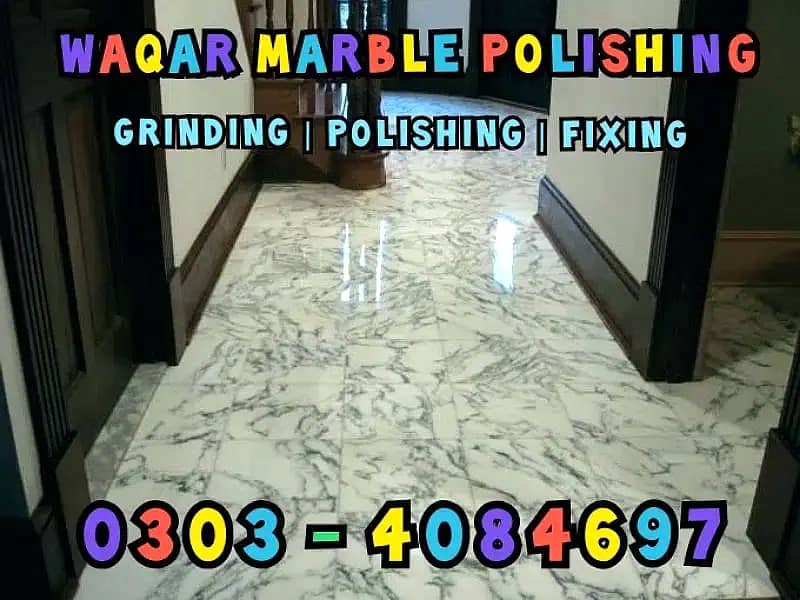 Marble Polish Service| Kitchen Floor Marble & Tiles Grinding & Service 2