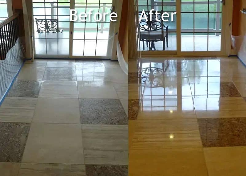 Marble Polish Service| Kitchen Floor Marble & Tiles Grinding & Service 9