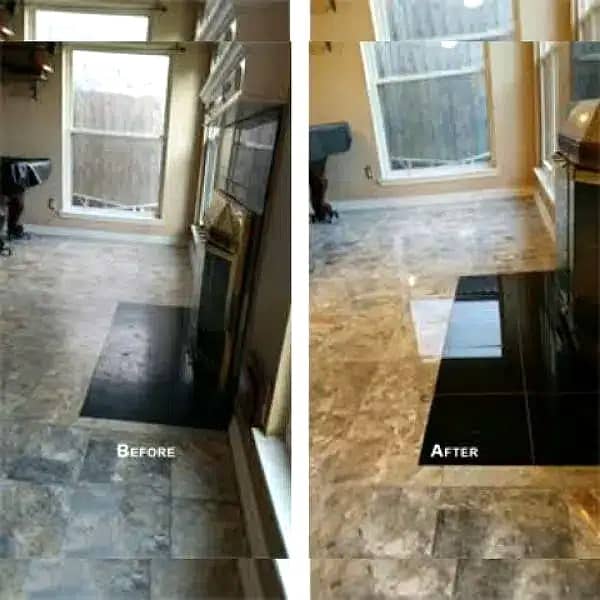 Marble Polish Service| Kitchen Floor Marble & Tiles Grinding & Service 12