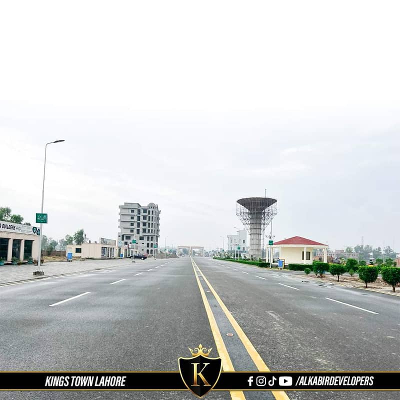 12 MARLA COMMERCIAL PLOT 2 SIDE OPEN FROM FRONT & BACK ON MAIN RAIWIND ROAD WITH 80 FEET OF PARKING At MAIN RAIWIND ROAD AND 30 FEET PARKING BACK SIDE READY TO BUILD 8 STORY HEIGHT APPROVED FROM LDA 5