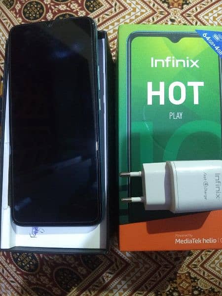Infinix hot 10 play 4/64 6000mah 2 days battery backup 6