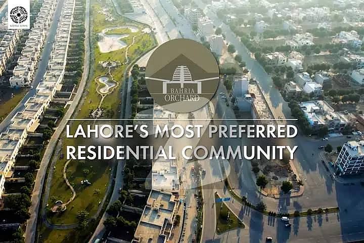 ARZ PROPERTIES OFFERS 05 MARLA RESIDENTIAL PLOT FOR SALE OPEN FORM LDA APPROVED IN LOW COST-J BLOCK PHASE 2 BAHRIA ORCHARD LAHORE 6