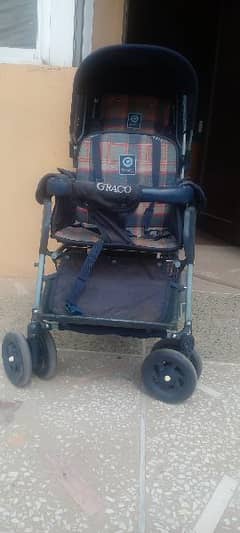 imported pram for twin babies with good condition