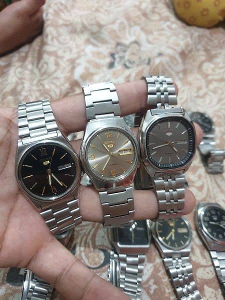 Seiko 5 vintage model's 2