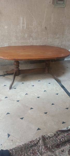 Wooden table 1