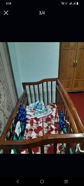 Wooden baby cot 100% ok best quality 1