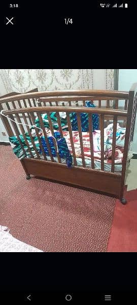 Wooden baby cot 100% ok best quality 3