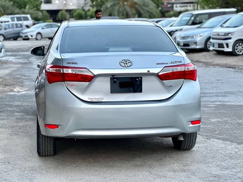 Toyota Corolla Altis 2016 old key golden num fsd 5