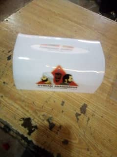 customized acrylic tissue box for brands